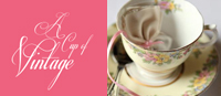 A Cup of Vintage, vintage china and crockery hire, afternoon tea, weddings and occasions, Weybridge Surrey 