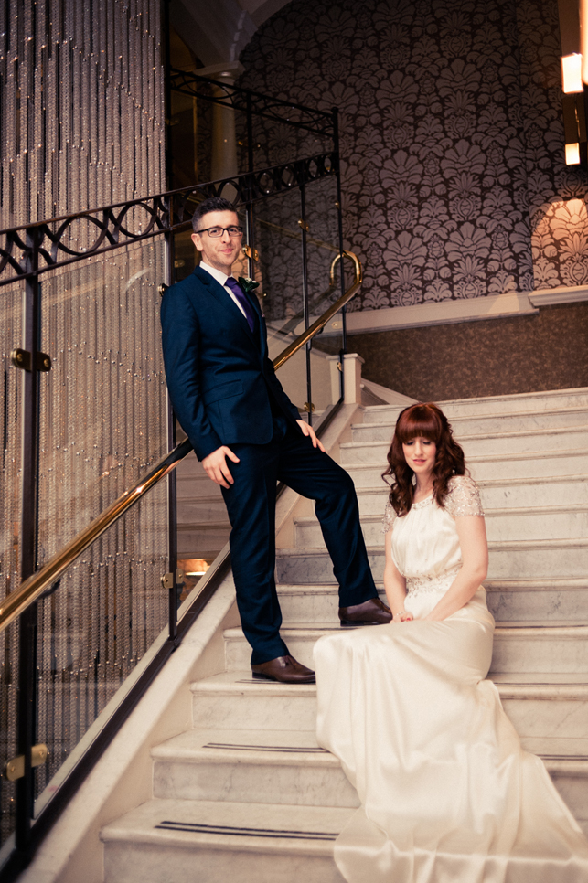 Jenny Packham Bride at Forbury London - wedding dress from Miss Bush Bridalwear Surrey - wedding photography by Babb Photo (37)