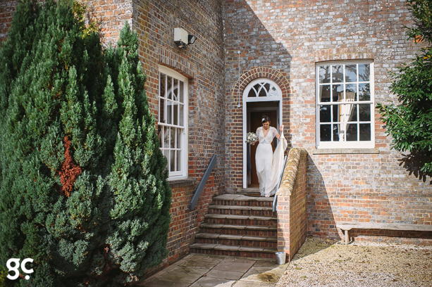 Real Miss Bush Jenny Packham Bride Sam at Wasing Park by Guy Collier (6)