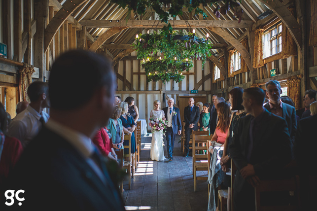 Real bride Cat jenny packham miss bush bide gate street barn Surrey (4)