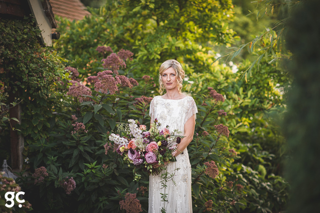 Real bride Cat jenny packham miss bush bide gate street barn Surrey (9)