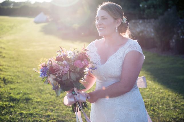 Real Bride Laura lace maggie Sottero Miss Bush Surrey (7)