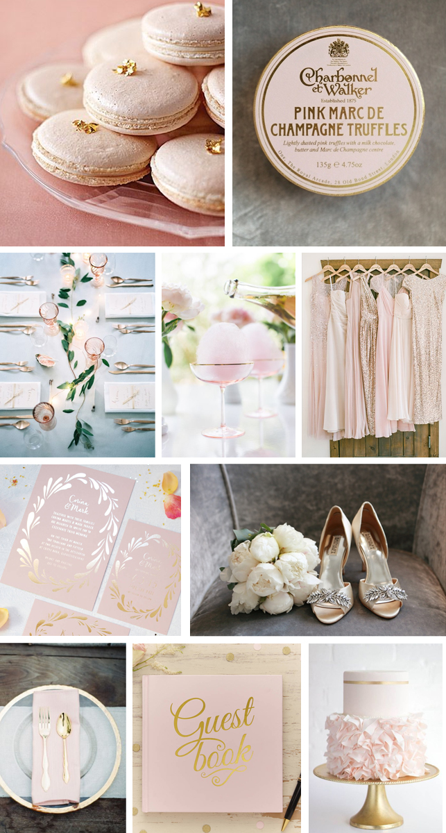 Pink Marc de Champagne wedding inspiration