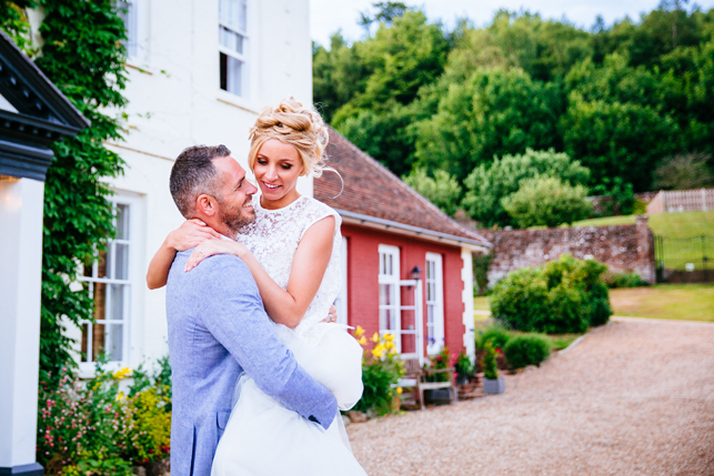 Miss Bush Surrey bride Hayley wearing Helen Pollington (4)