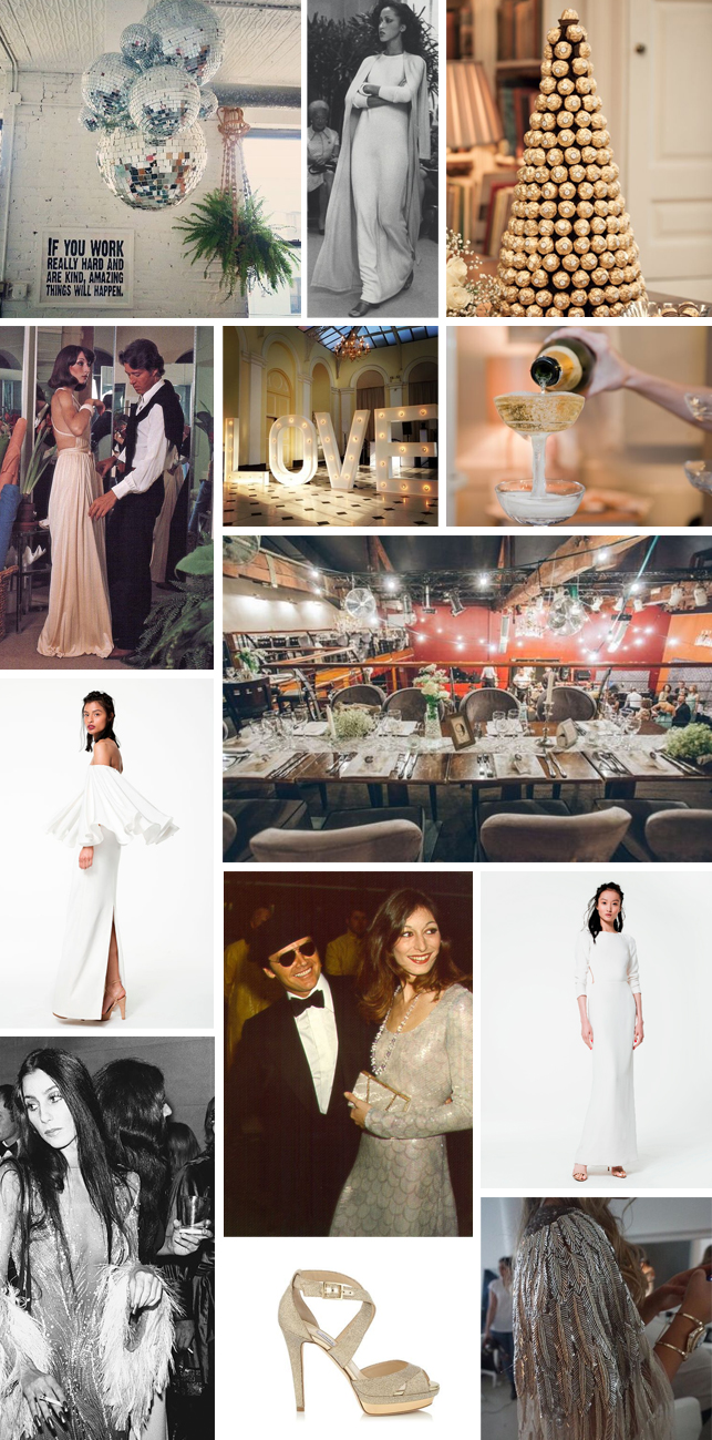 Studio 54 Seventies Wedding Inspiration