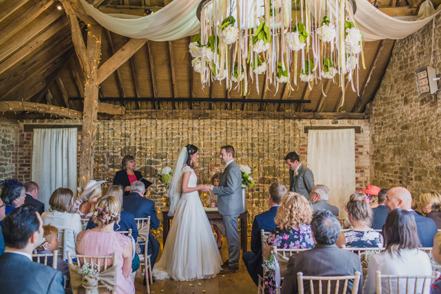 Wedding at Grittenham Barn for Zoe and Gareth