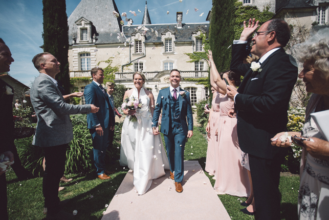 Stephanie wearing Jesus Peiro 6000 for a french chateau wedding (1)