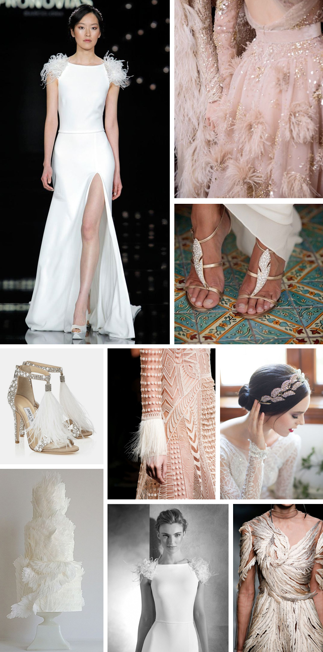 glamourous-white-feather-wedding-inspiration-ideas