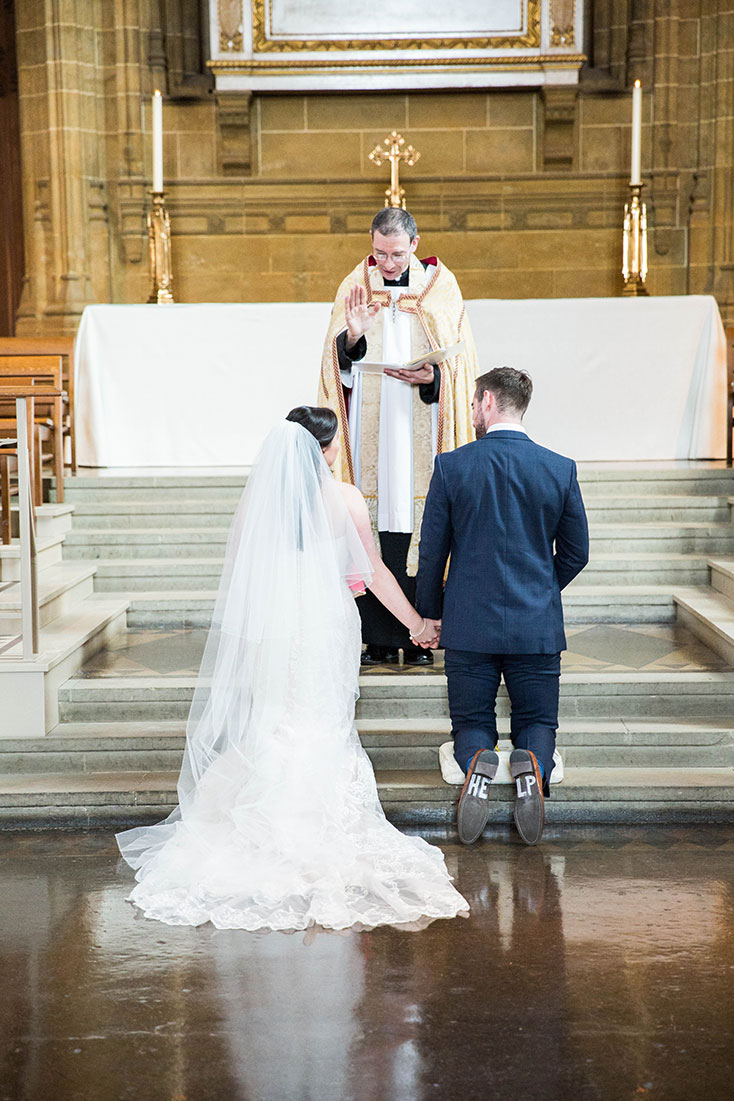 Maggie Sottero elegant traditional Surrey wedding