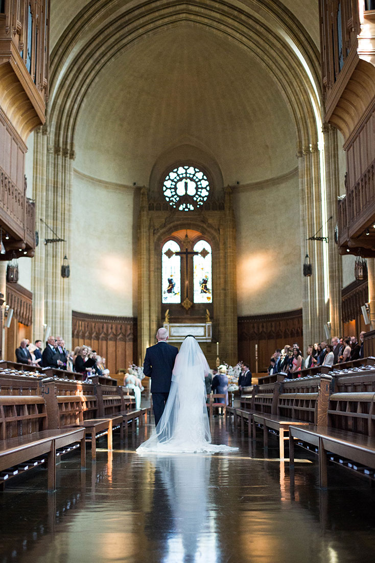 Maggie Sottero elegant traditional Surrey wedding