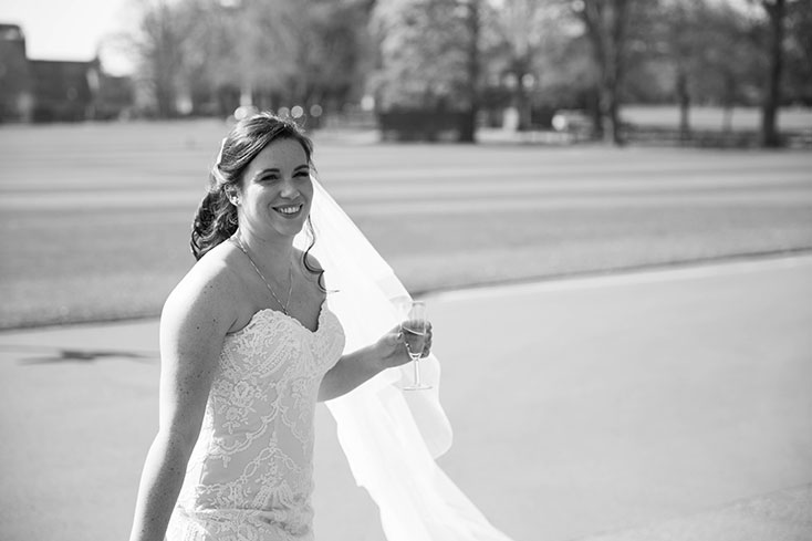 Maggie Sottero elegant traditional Surrey wedding