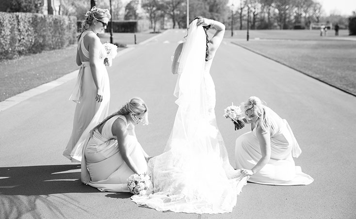 Maggie Sottero elegant traditional Surrey wedding