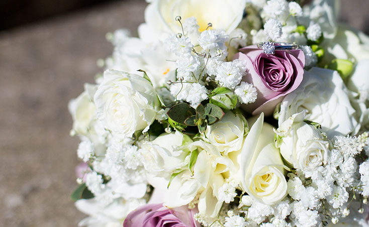 Maggie Sottero elegant traditional Surrey wedding