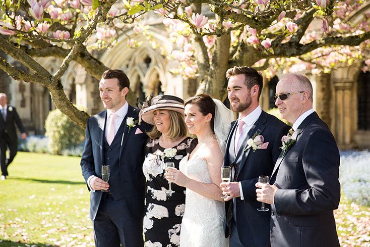 Maggie Sottero elegant traditional Surrey wedding