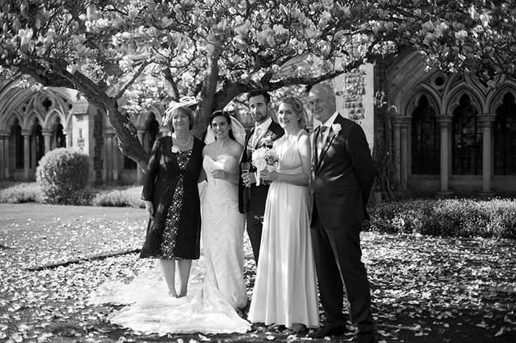 Maggie Sottero elegant traditional Surrey wedding
