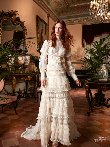 detachable wedding gowns